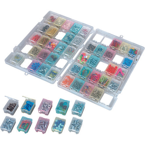 DENSAN 스켈레톤 부품 케이스 SP33-MS50 1개