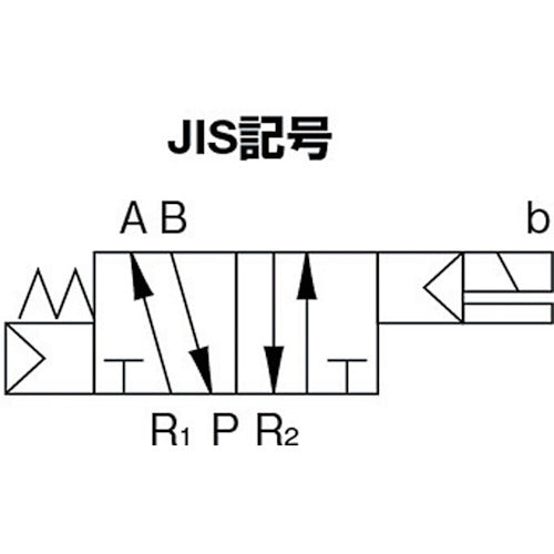 ＣＫＤ　４Ｋシリーズパイロット式５ポート弁セレックスバルブ　１２Ｃ［ｄｍ［［の３乗］］／（Ｓ・ｂａｒ）］／音速コンダクタンス　4KB410-10-AC100V　1台