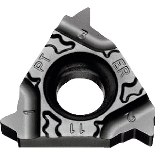 京セラ　外径ねじ切り加工用チップ　（管用テーパーねじ　Ｒ（ＰＴ）（ＢＳＰＴ）　ＰＲ１５３５　16ER19BSPT-TF　5個