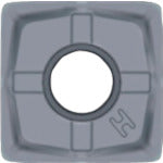 京セラ　高能率カッタＭＦＳＮ８８用チップ　ＳＮＭＵ　（刃先強化型）　ＰＲ１５３５　SNMU130508EN-GH　10 個