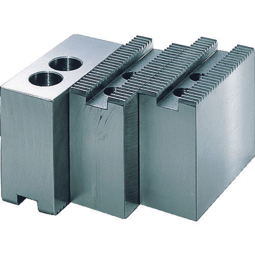 TRUSCO High Jaws for Toyowa, Kitagawa, Matsumoto Chuck 6 inch H60mm P1.5mm HN-6-60-1.5 1 S