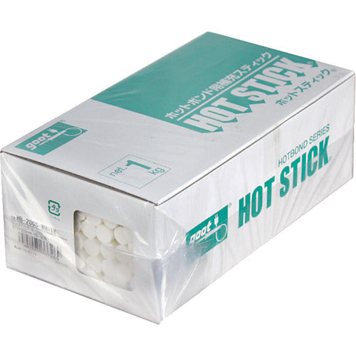 グット　ホットティック白　約φ７　（１Ｋｇ＝約２５０本入）　HB-40S-WH-1K　1 箱