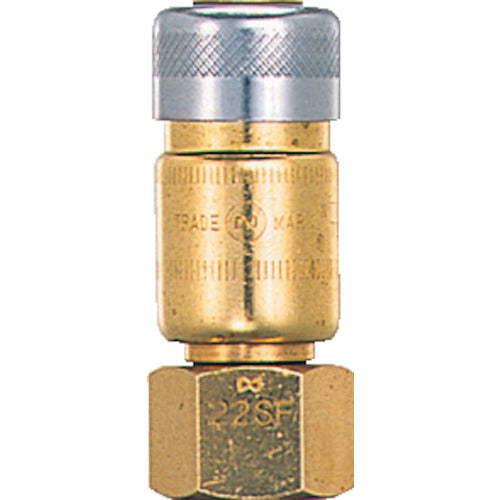 Nitto Mini Coupler for Oxygen 22SF (01172) 22SF BRASS NBR 1 piece