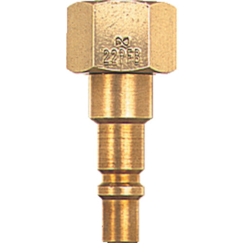 Nitto Mini Coupler for Fuel Gas 33PFB (01191) 33PFB BRASS NBR 1 piece