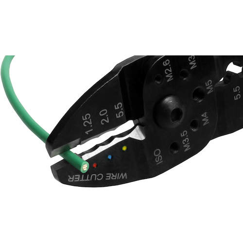 TTC 전공 만능 펜치 AP-02(절연 단자용・알몸 압착 단자 양용) AP-02 1 쵸