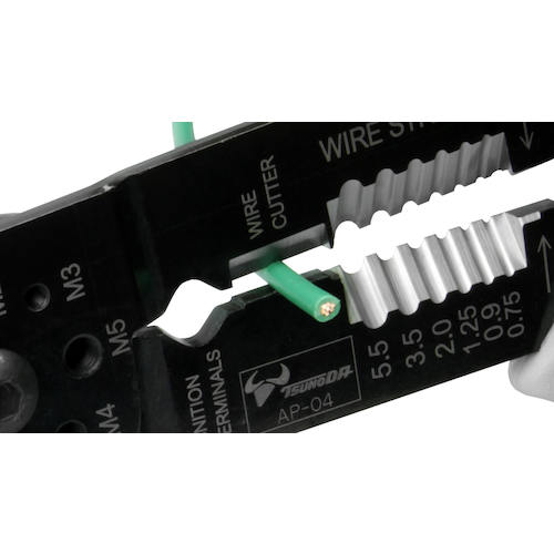 ＴＴＣ　電工万能ペンチ　ＡＰ−０４（絶縁端子用）　AP-04　1 丁