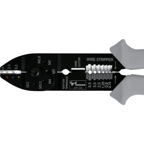 ＴＴＣ　電工万能ペンチ　ＡＰ−０４（絶縁端子用）　AP-04　1 丁
