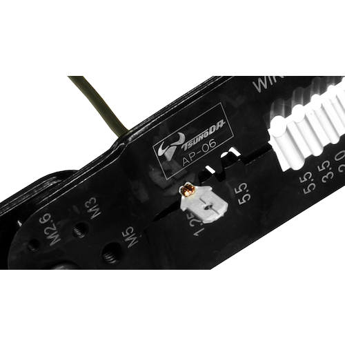 ＴＴＣ　電工万能ペンチ　ＡＰ−０６（絶縁端子・オープンバレル端子両用）　AP-06　1 丁