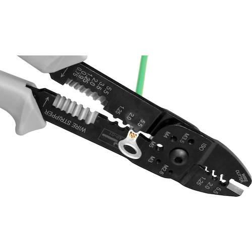 ＴＴＣ　電工万能ペンチ　ＡＰ−０１（オープンバレル端子・裸圧着端子両用）　AP-01　1 丁