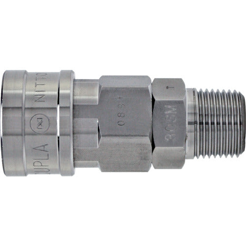 日東　ハイカプラ　ステンレス製　ニトリルゴムＮＢＲ（ＳＧ）ＳＵＳ３０ＳＭ（００２６５）　30SM SUS NBR        　1個