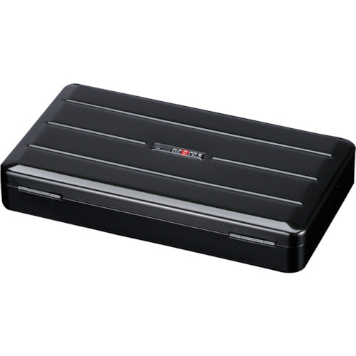 nepros Steel Tool Box Metal Case Black Width 275 x Depth 150 x Height 50 mm NEKB-1 1 piece