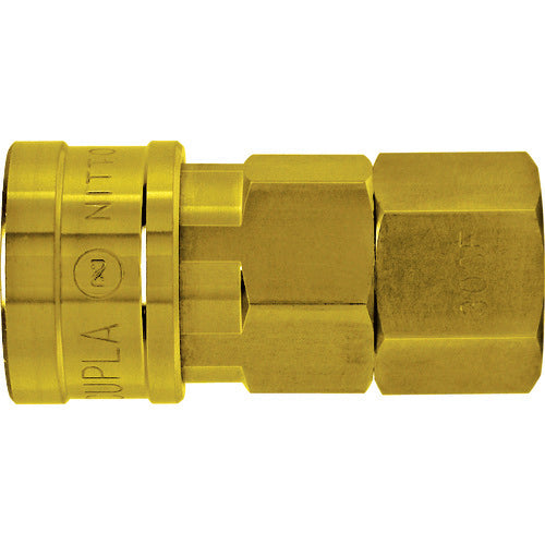 日東　真ちゅう製ハイカプラ　ニトリルゴムＮＢＲ（ＳＧ）ＢＳＢＭ２０ＳＦ（００２２３）　20SF BRASS NBR      　1個