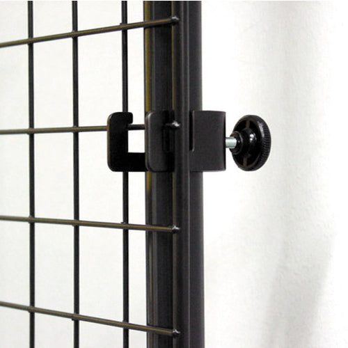 라이트 메쉬 패널용 폴 장착 브래킷 블랙 PM-501 1개