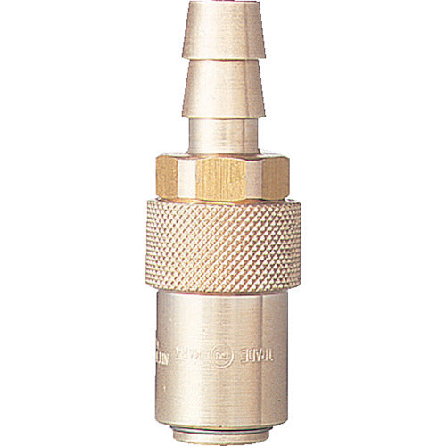 日東　金型カプラ（めねじ取付用）　Ｋ０２ＳＭ　相手側取付サイズＲｃ１／４（８０２４９）　K-02SM BRASS NBR    　1 個