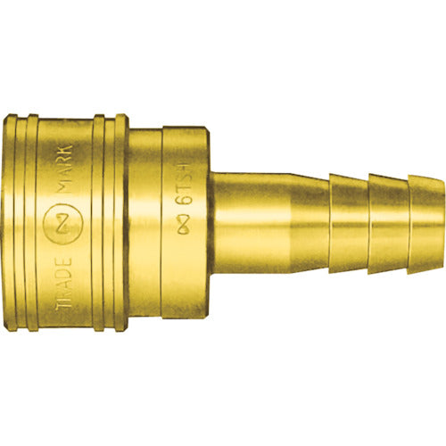 닛토 TSP 커플러 황동제 니트릴 고무 SG(NBR)(호스 설치용 소켓) 상대측 1/8 인치(00591) 1TSH BRASS NBR 1개