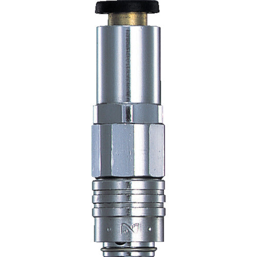 Nitto Micro Coupler with Tube Fitter, Brass MC04SC (78255) MC-04SC BRASS NBR 1 piece