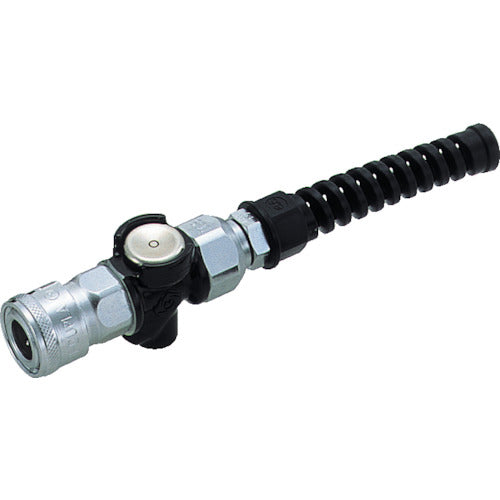 日東　ダスターカプラ　スプリングナット付　相手側ホースサイズ８．５×１２．５ｍｍ（７４１５９）　DCS-85PNG STEEL NBR 　1 個