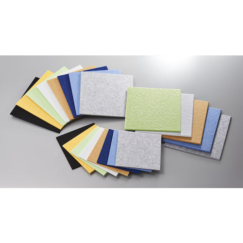 Hikari Sound-Absorbing Felt, Black, 9 x 300 x 300 mm, KQFT309-10, 1 sheet