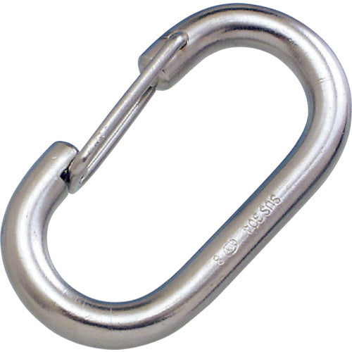 Mizumoto Stainless Steel O-Hook Wire Diameter 16mm Length 118mm A-2586 1 pc