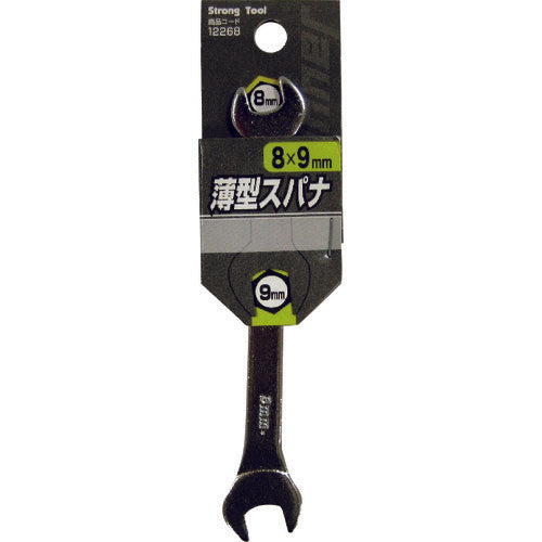 Strong Tool Thin Spanner 8 x 9 mm 12268 1 piece