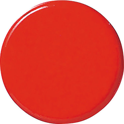 Green Cross Strong Magnetic Color Magnet (Button Type) Red WMG-461R 18Φ x 9mm Set of 3 Double-sided Magnetic 315014 1 set
