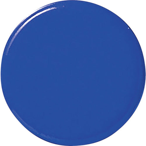 Green Cross Strong Magnetic Color Magnet (Button Type) Blue WMG-471BL 30Φ x 7mm Set of 2 Double-sided Magnetic 315025 1 set