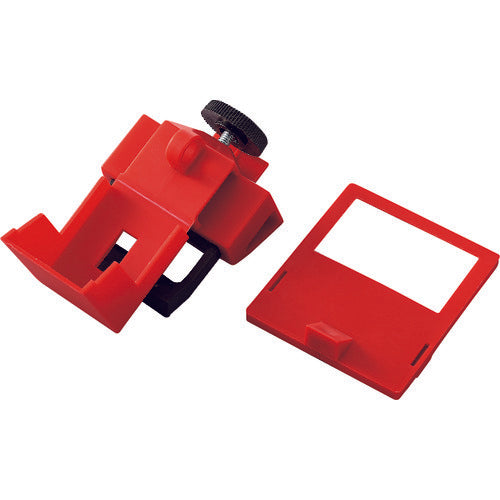 Green Cross Breaker Lockout for 480/660V, Lever width up to 39mm, Breaker Lock-480, 195048, 1 piece