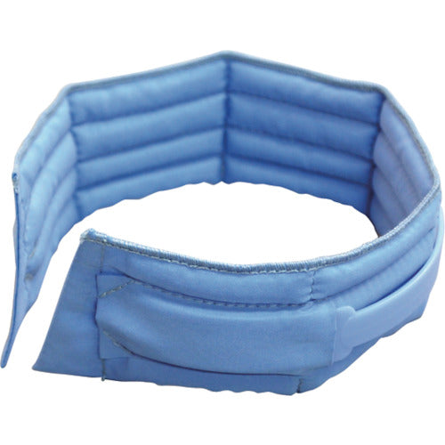 緑十字　熱中対策用品　涼感ワーククーラー　サックス　375117　1個