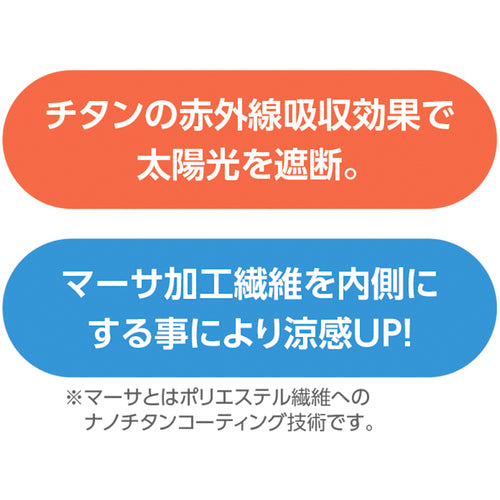 緑十字　熱中症予防対策商品　ネックガード　マーサタイプ　375249　1個
