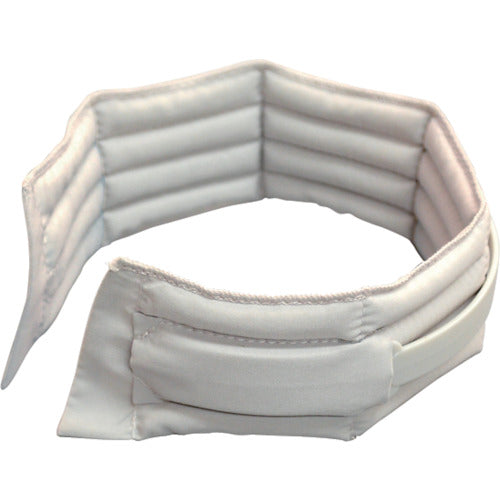 緑十字　熱中対策用品　涼感ワーククーラー　ライトグレー　375118　1個