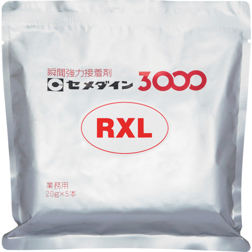 セメダイン　瞬間接着剤　３０００ＲＸＬ（超速硬化・難接着タイプ）　２０ｇ　ＡＣ−０６３　AC-063　1 本