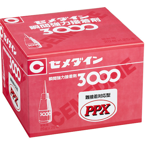 セメダイン　ＰＰＸ　２０ｇ（基材のみ）（ポリオレフィン・難接着剤用瞬間接着剤）　ＡＣ−１１１　AC-111　1 本