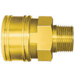 日東　ＴＳＰカプラ　真ちゅう製　ニトリルゴムＳＧ（ＮＢＲ）（めねじ取付用ソケット）　相手側Ｒｃ１（００６０７）　8TSM BRASS NBR      　1 個