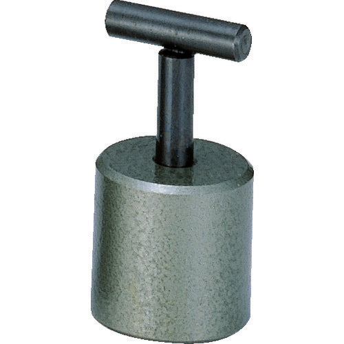 TRUSCCO 마그넷 홀더(아르니코 자석·원형·핸들 부착) 흡착력 110N Φ25X25 NH-0025R 1개