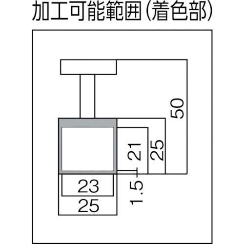 TRUSCCO 마그넷 홀더(아르니코 자석·원형·핸들 부착) 흡착력 110N Φ25X25 NH-0025R 1개