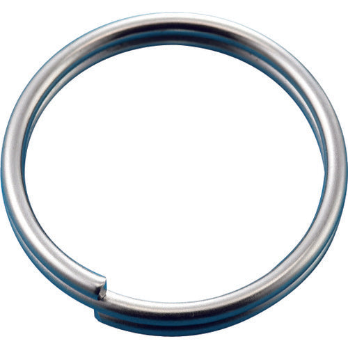 Midori Juji Double Ring (W Ring) Fitting 41 Inner Diameter 25mmΦ 10 Pieces Stainless Steel 137410 1 Set