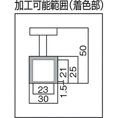 TRUSCO Magnet Holder (Alnico Magnet, Round, with Handle) Adhesive Force 110N Φ30X25 NH-01R 1 Piece