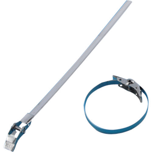 緑十字　ステンレスベルト（締付金具付）　ＳＢ−３００　１０ｍｍ幅×３００ｍｍ　２本組　175001　1組