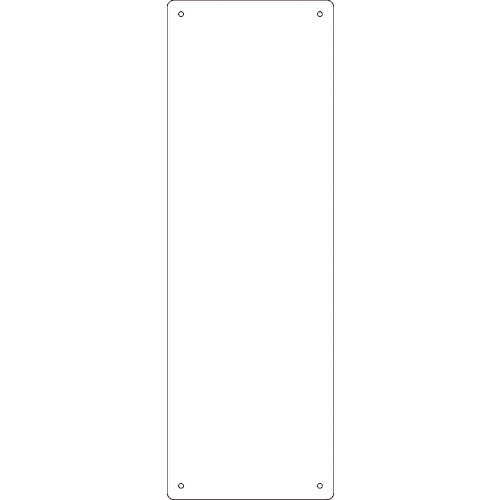 녹색십자 스틸 무지판 화이트 스틸-6(흰색) 360×120×0.8mm 평판 058061 1장