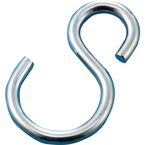 緑十字　Ｓフック　金具１４　３６．４×１５．８／２２．０ｍｍ　１０個組　スチール製　137140　1組