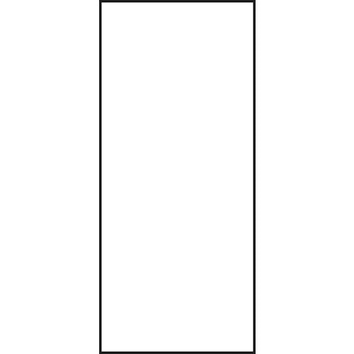 緑十字　責任者氏名標識用白無地札　名１００−Ｚ（Ｔ）　７０×２２ｍｍ　１０枚組　エンビ　046907　1組