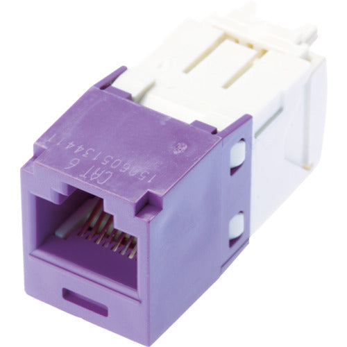 PANDUIT Category 6 Modular Jack Purple CJ688TGVL 1 piece