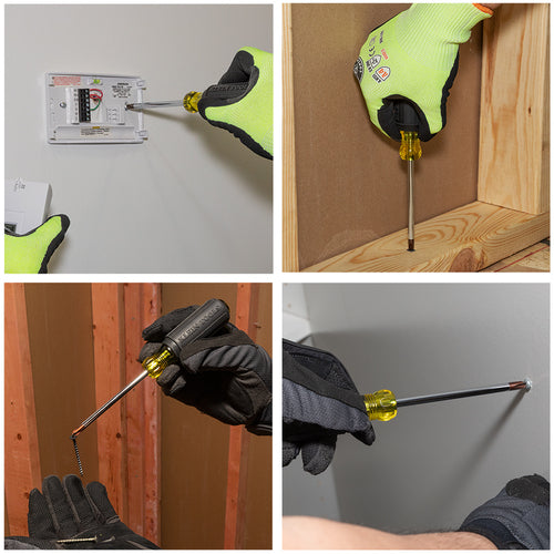 ＫＬＥＩＮ　クッショングリップドライバーセット　８　本組み　85078　1Ｓ