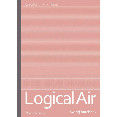 Nakabayashi Logical Air Notebook A-ruled/A4/40 sheets NO-A409A 1 book