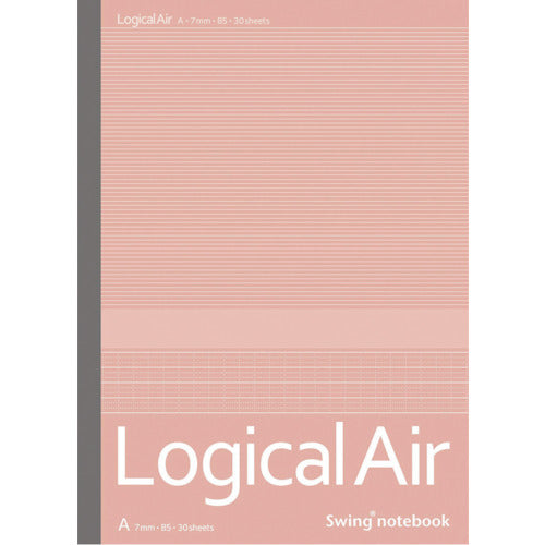 Nakabayashi Logical Air Notebook A-ruled/B5/30 sheets NO-B576A 1 book