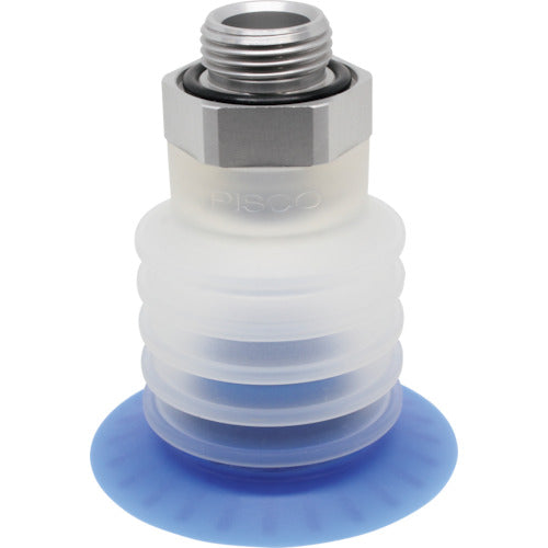 PISCO Vacuum Pad for Packaging Bags, Direct Attach Type, 40 Degree, 5-Stage, G1/2 Spherical Type, VPE50PBS45-G4-FS, 1 Piece