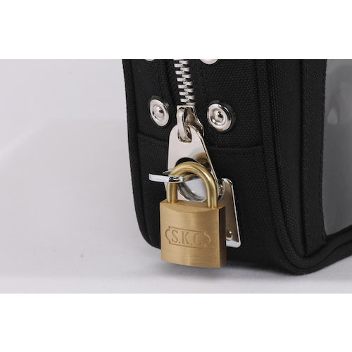 ＳＡＮＥＩ　帆布メール用ポーチ（Ｓ）馬蹄錠金具付　ブルー　PS-U-09　1個