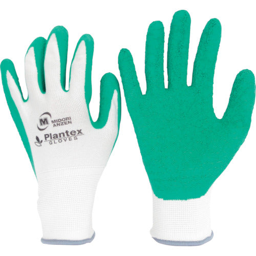 Midori Anzen Plantex Gloves, Natural Rubber, Unlined, L, PLANTEX-NR-SENUKI-L, 1 pair