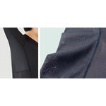 ミドリ安全　ベルデクセル　男女共用　長袖クールコアＴシャツ　ＶＥＣ２１１上　グレー　Ｍ　VEC211-UE-M　1 着