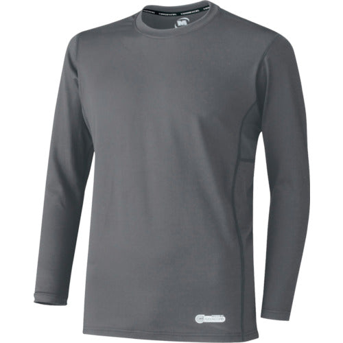 Midori Anzen Verdexel Unisex Long Sleeve Cool Core T-Shirt VEC211 Top Gray L VEC211-UE-L 1 Piece